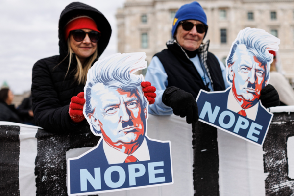 미국 전역 800만명 반트럼프 시위…역대 최대 규모 미국 전역 800만명 반트럼프 시위…역대 최대 규모