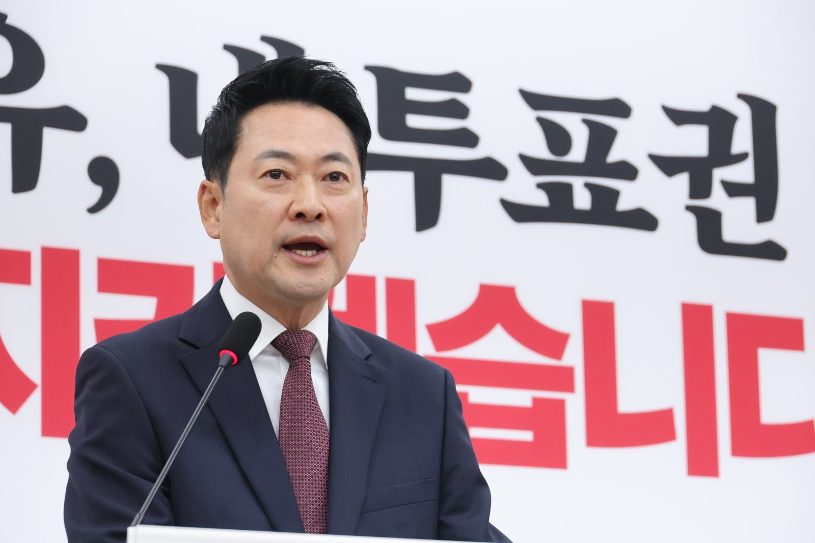 장동혁 “재선거, 국힘 당선 지역 뻬고 논할 문제 아냐…사전투표도 폐...