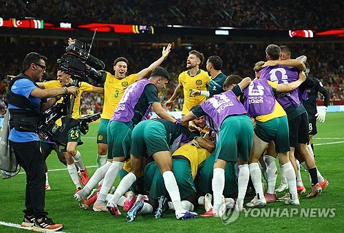 아시아 축구 초대형 돌풍!…한국·카타르 이어 호주도 해냈다, 튀르키예...