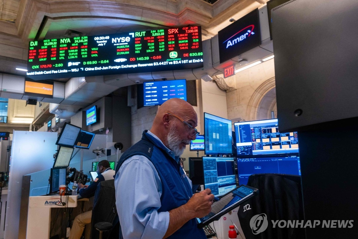뉴욕증시, 반도체·유가 변수에 흔들, 3대 지수 모두 하락