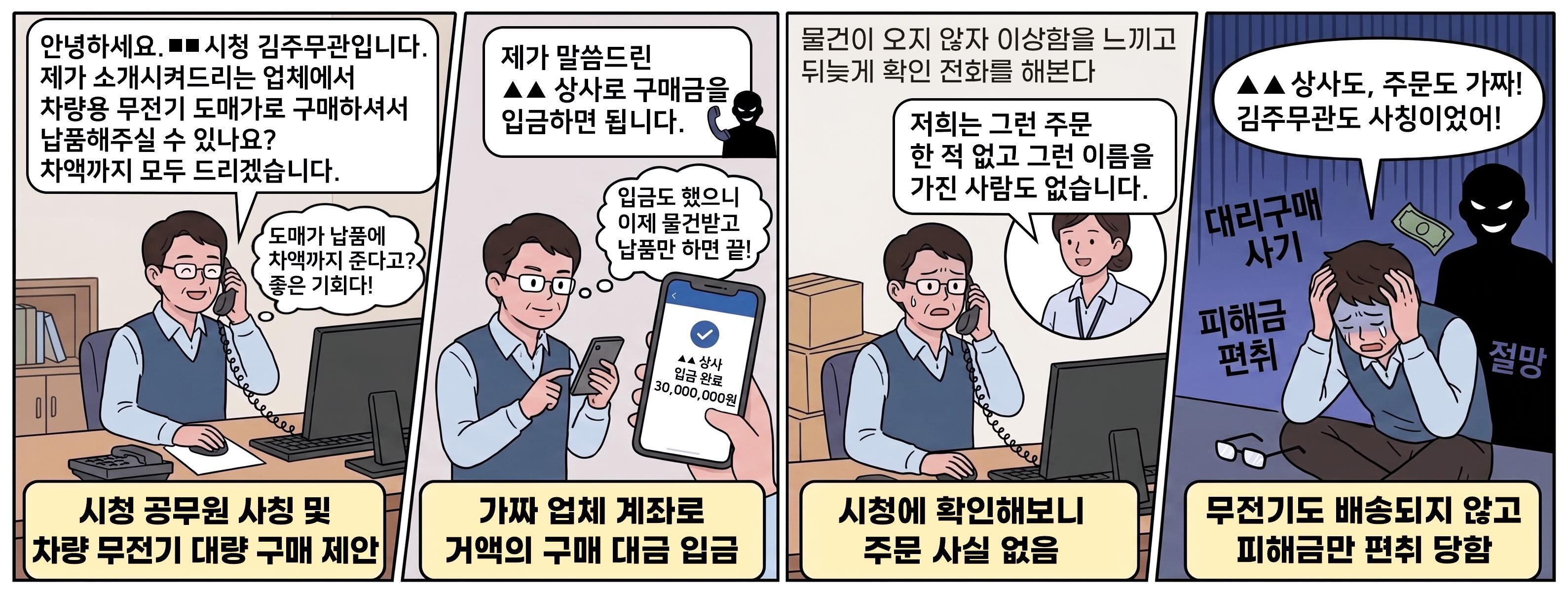 “시청 김 주무관인데요”…공무원 사칭 신종 피싱 급증