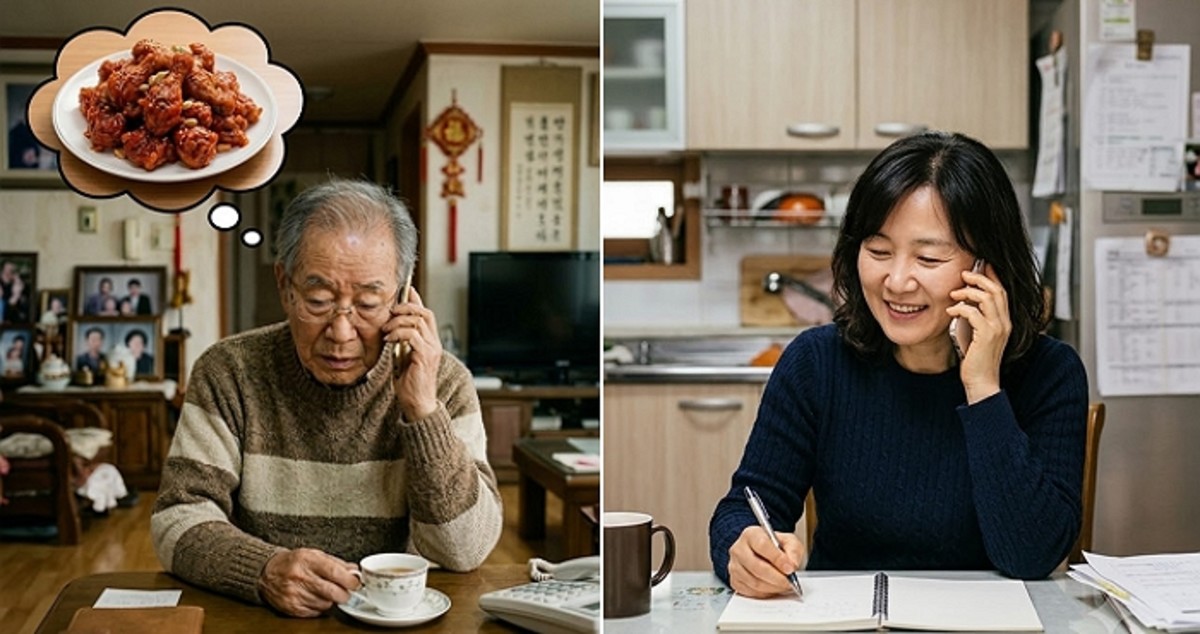 양념통닭 생각난다던 93세 아버지... 자식에게 망설이다 건넨 전화 한 통...