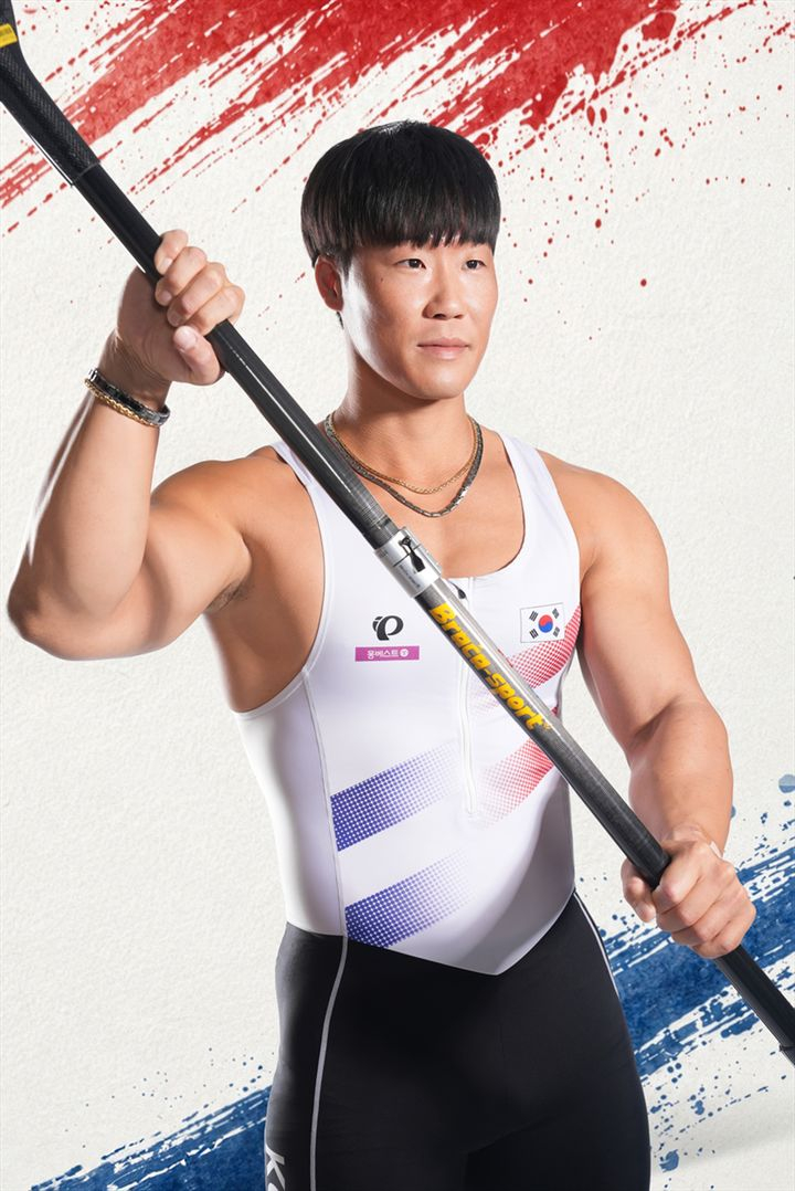 '0.255초 차' 中 넘었다! 조광희 2전3기, 남자 카약 4인승 사상 첫 金......