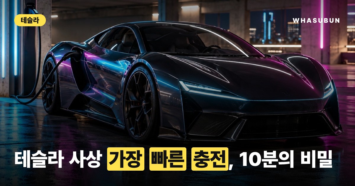 테슬라 차세대 로드스터 2, 단 10분 만에 충전 가능한 비결