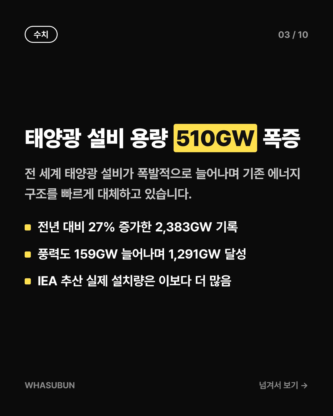 태양광이 원전을 이겼다? 전 세계 에너지 지형 대변동 카드뉴스 3