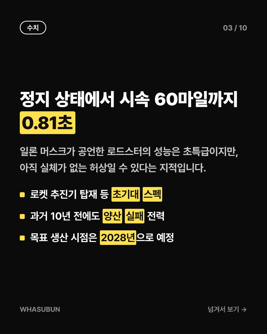 테슬라 로드스터, 2억 넘게 내도 “인도 보장 불가” 카드뉴스 3