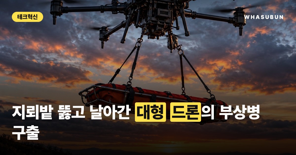 우크라이나, 세계 최초 드론으로 부상병 구조 성공