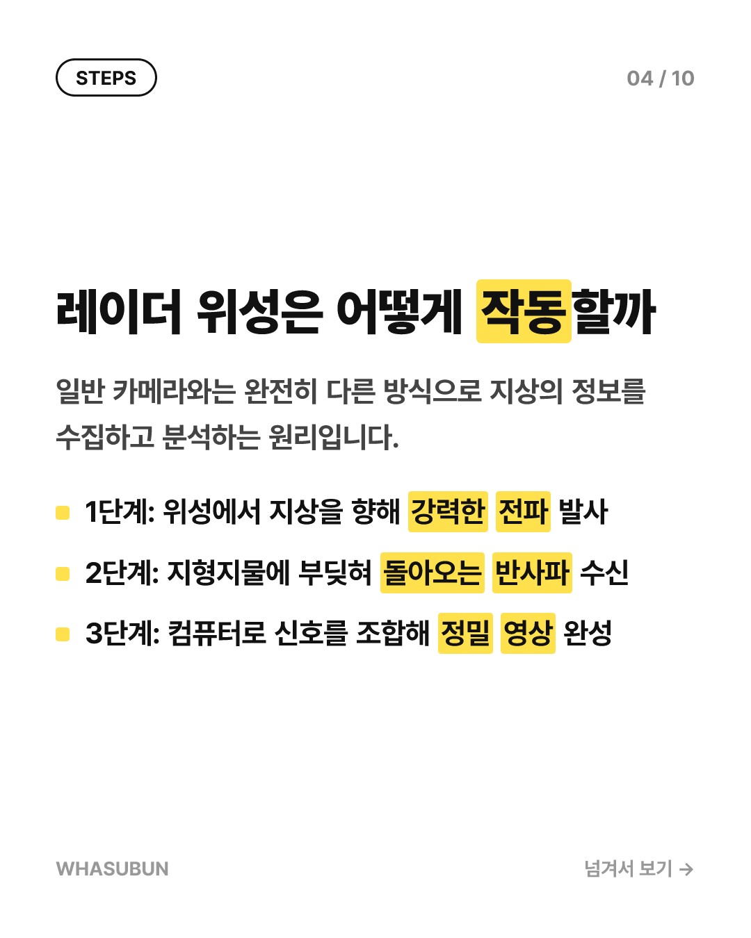 우주에서 벌어지는 숨바꼭질, 정찰위성 스토킹 사건 카드뉴스 4