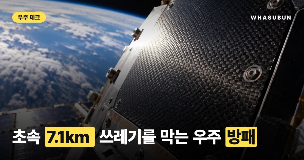 우주 쓰레기를 막아내는 초강력 방패, 아토믹-6 우주 갑옷 궤도 데뷔