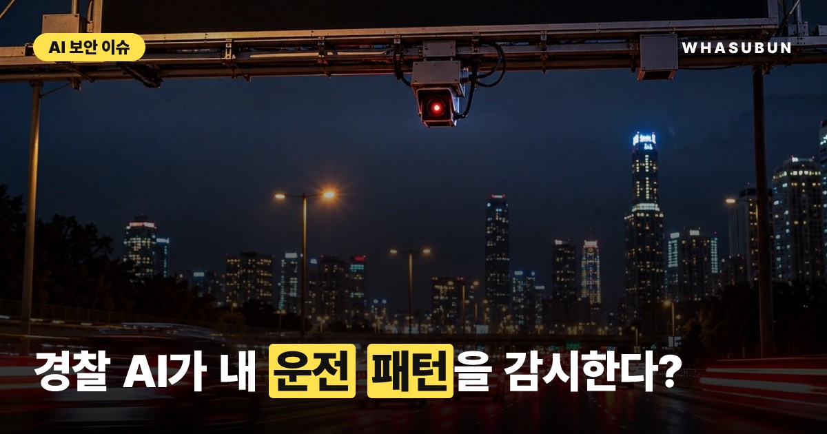 경찰 AI가 내 운전 패턴을 감시한다? 미국 발칵 뒤집힌 이유