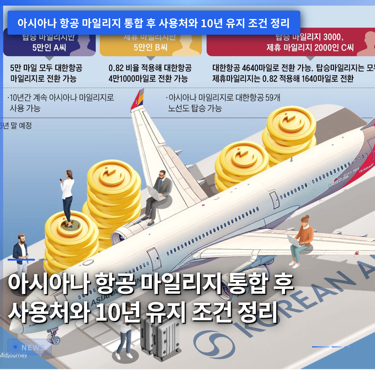 A Guide to Asiana Airlines Mileage Usage and 10-Year Retention Conditions After Integration A Guide to Asiana Airlines Mileage Usage and 10-Year Retention Conditions After Integration