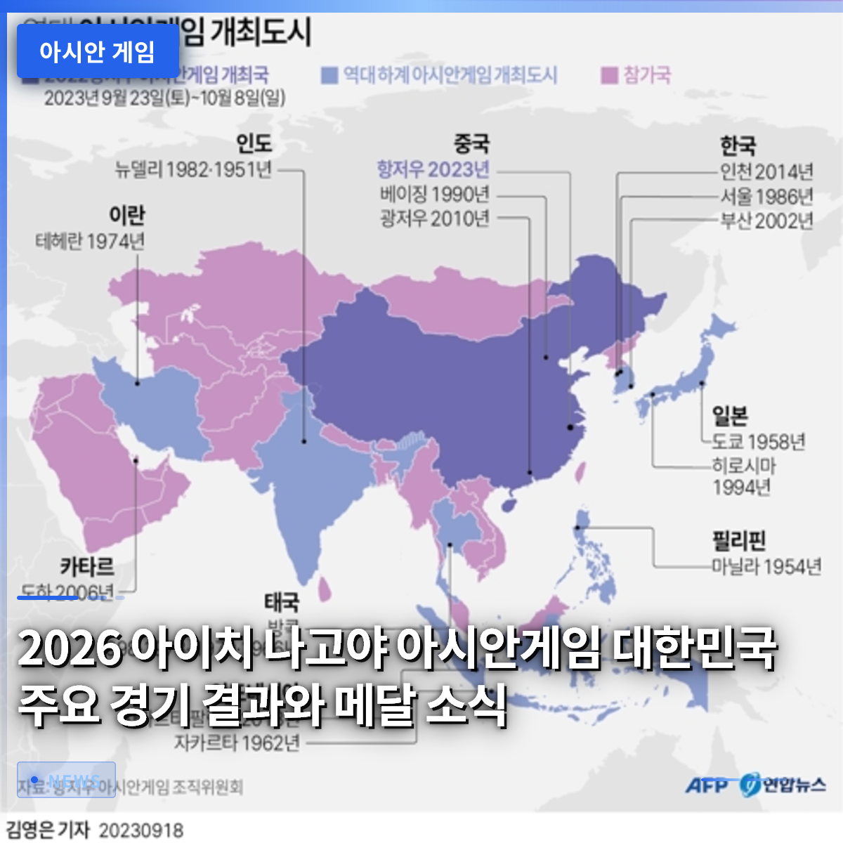 2026 아이치 나고야 아시안게임 대한민국 주요 경기 결과와 메달 소식 2026 아이치 나고야 아시안게임 대한민국 주요 경기 결과와 메달 소식