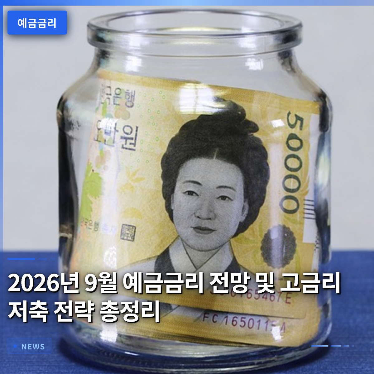 2026년 9월 예금금리 전망 및 고금리 저축 전략 총정리 2026년 9월 예금금리 전망 및 고금리 저축 전략 총정리