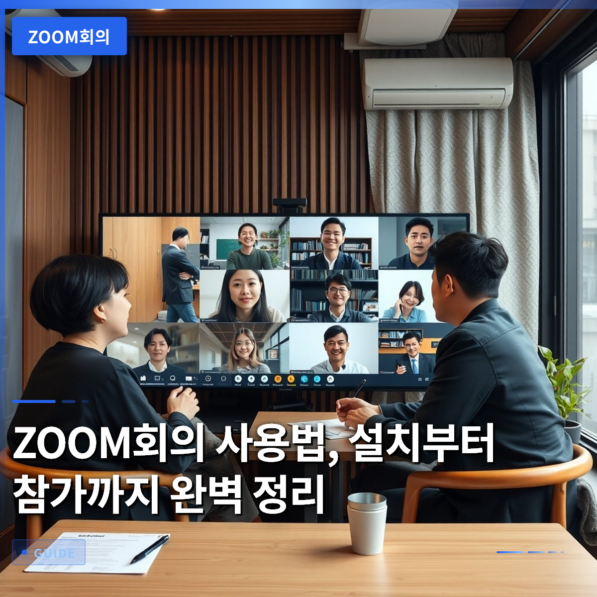 ZOOM회의 사용법, 설치부터 참가까지 완벽 정리 ZOOM회의 사용법, 설치부터 참가까지 완벽 정리
