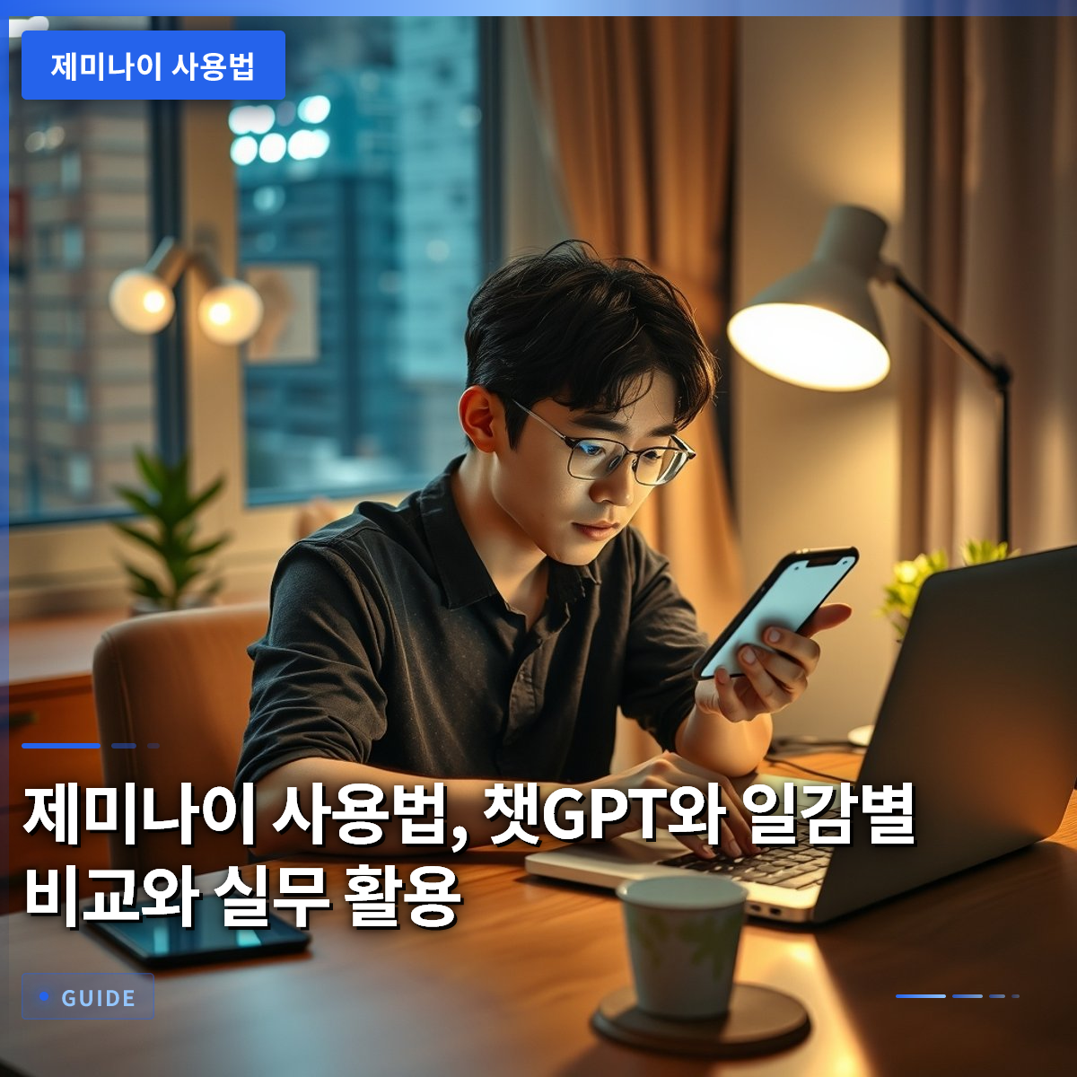 제미나이 사용법, 챗GPT와 일감별 비교와 실무 활용