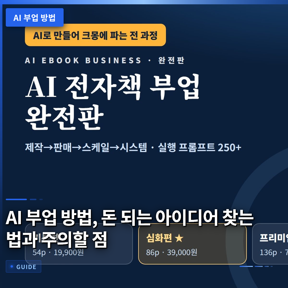 AI 부업 방법, 돈 되는 아이디어 찾는 법과 주의할 점