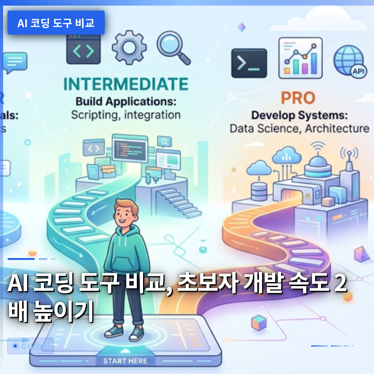 AI 코딩 도구 비교, 초보자 개발 속도 2배 높이기