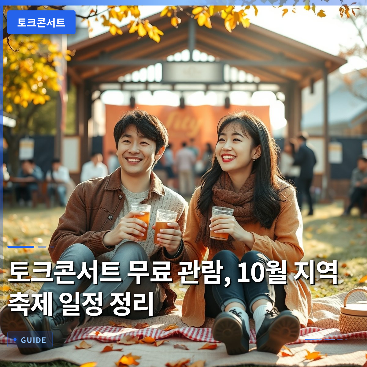 토크콘서트 무료 관람, 10월 지역 축제 일정 정리 토크콘서트 무료 관람, 10월 지역 축제 일정 정리