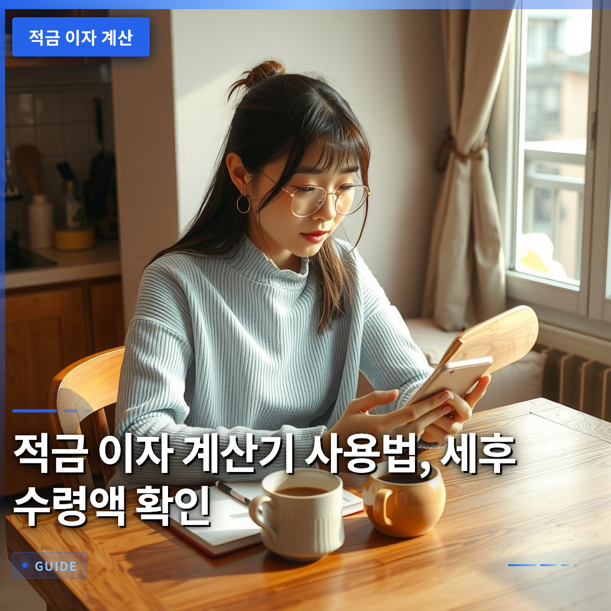 적금 이자 계산기 사용법, 세후 수령액 확인 적금 이자 계산기 사용법, 세후 수령액 확인