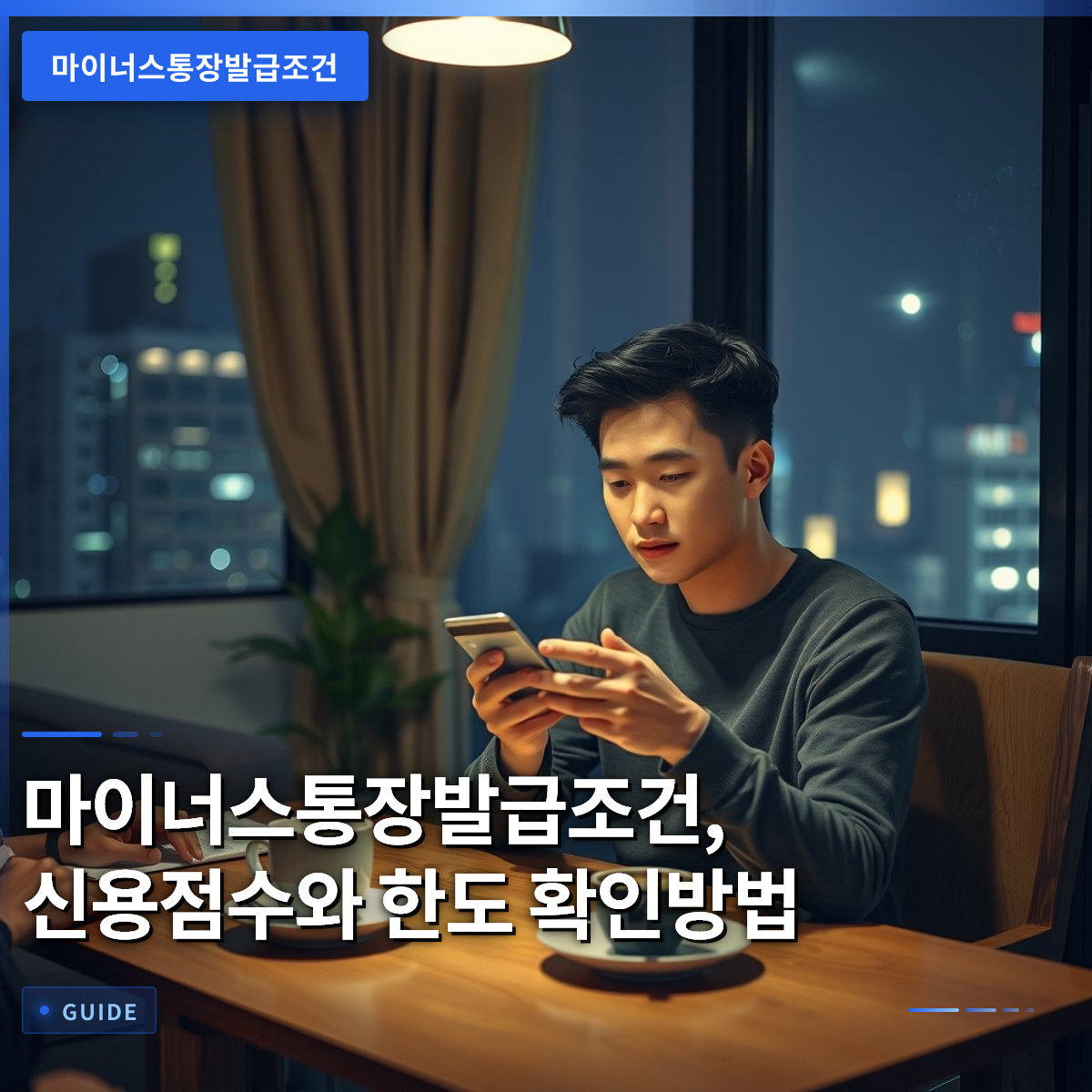마이너스통장발급조건, 신용점수와 한도 확인방법 마이너스통장발급조건, 신용점수와 한도 확인방법