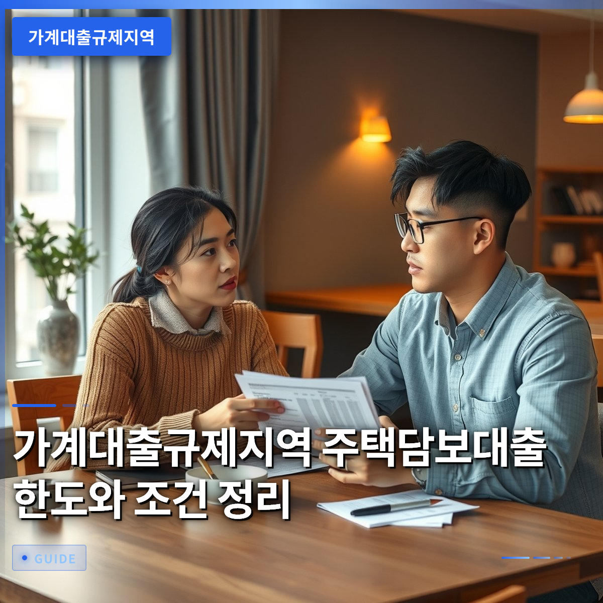 가계대출규제지역 주택담보대출 한도와 조건 정리 가계대출규제지역 주택담보대출 한도와 조건 정리