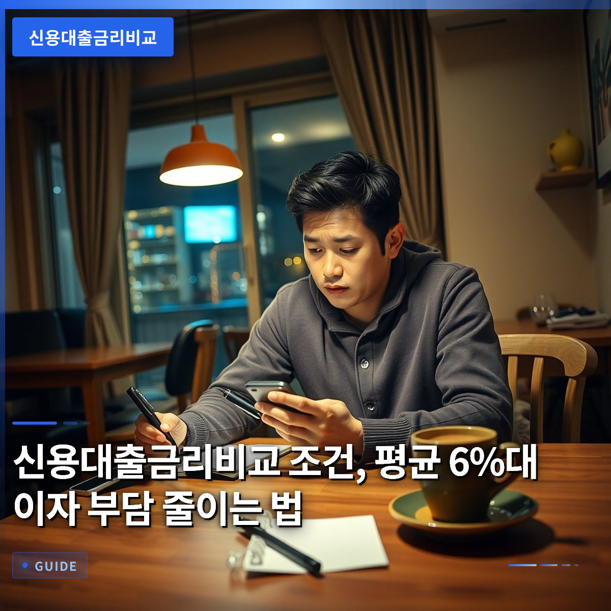 신용대출금리비교 조건, 평균 6%대 이자 부담 줄이는 법 신용대출금리비교 조건, 평균 6%대 이자 부담 줄이는 법