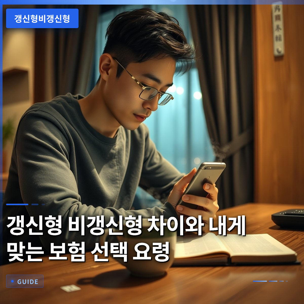 갱신형 비갱신형 차이와 내게 맞는 보험 선택 요령