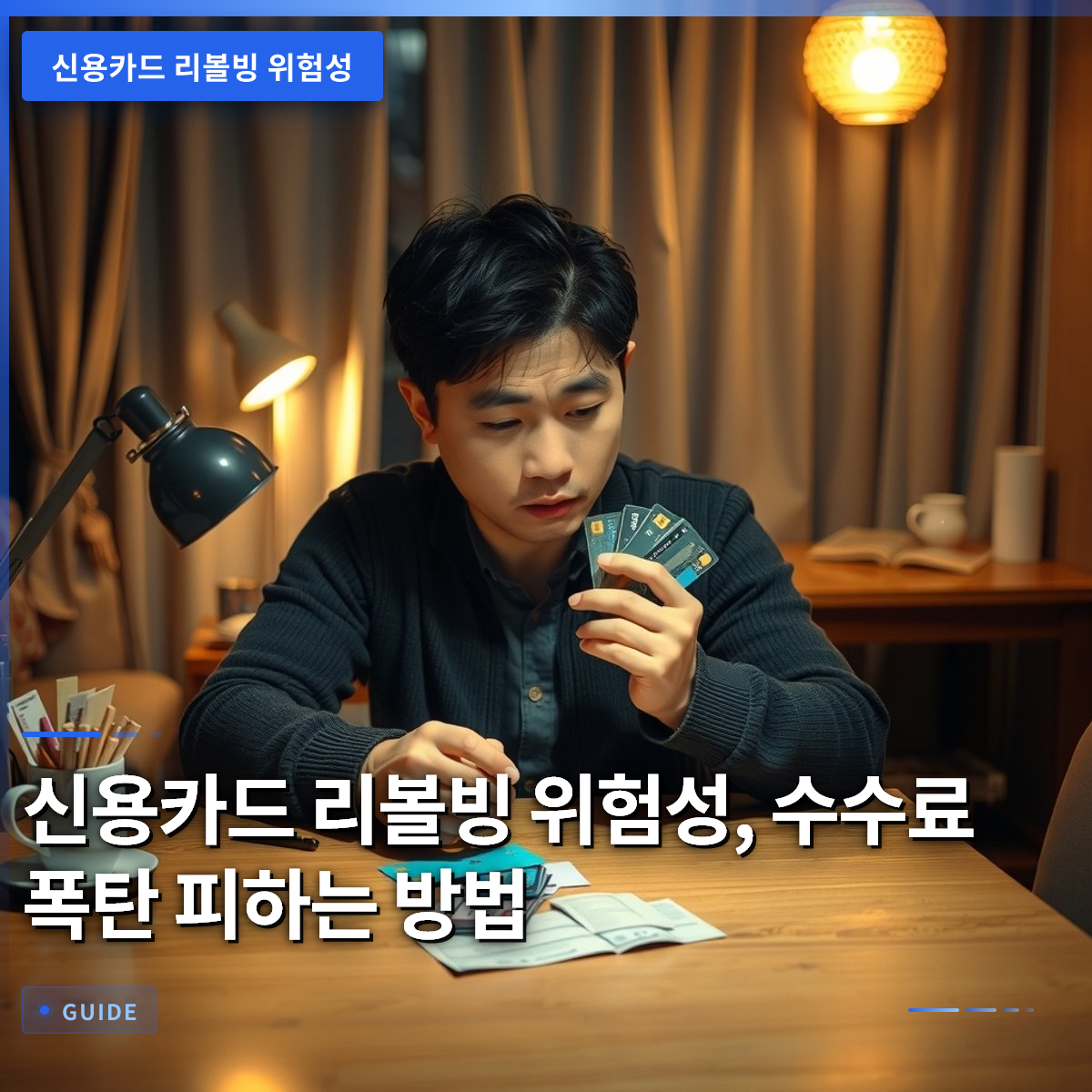 신용카드 리볼빙 위험성, 수수료 폭탄 피하는 방법