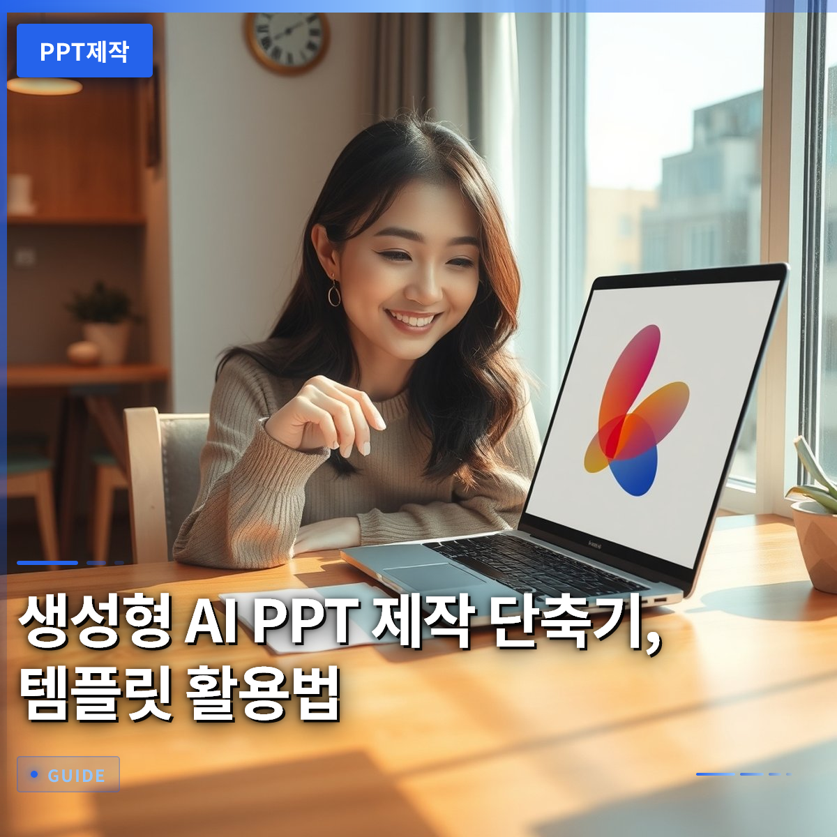생성형 AI PPT 제작 단축기, 템플릿 활용법 생성형 AI PPT 제작 단축기, 템플릿 활용법