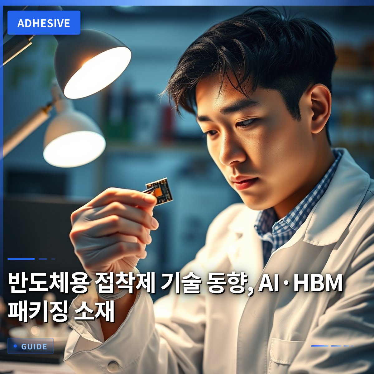 반도체용 접착제 기술 동향, AI·HBM 패키징 소재