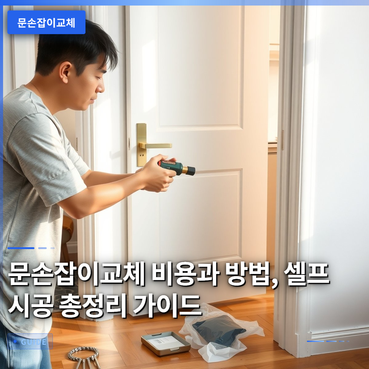 문손잡이교체 비용과 방법, 셀프 시공 총정리 가이드 문손잡이교체 비용과 방법, 셀프 시공 총정리 가이드