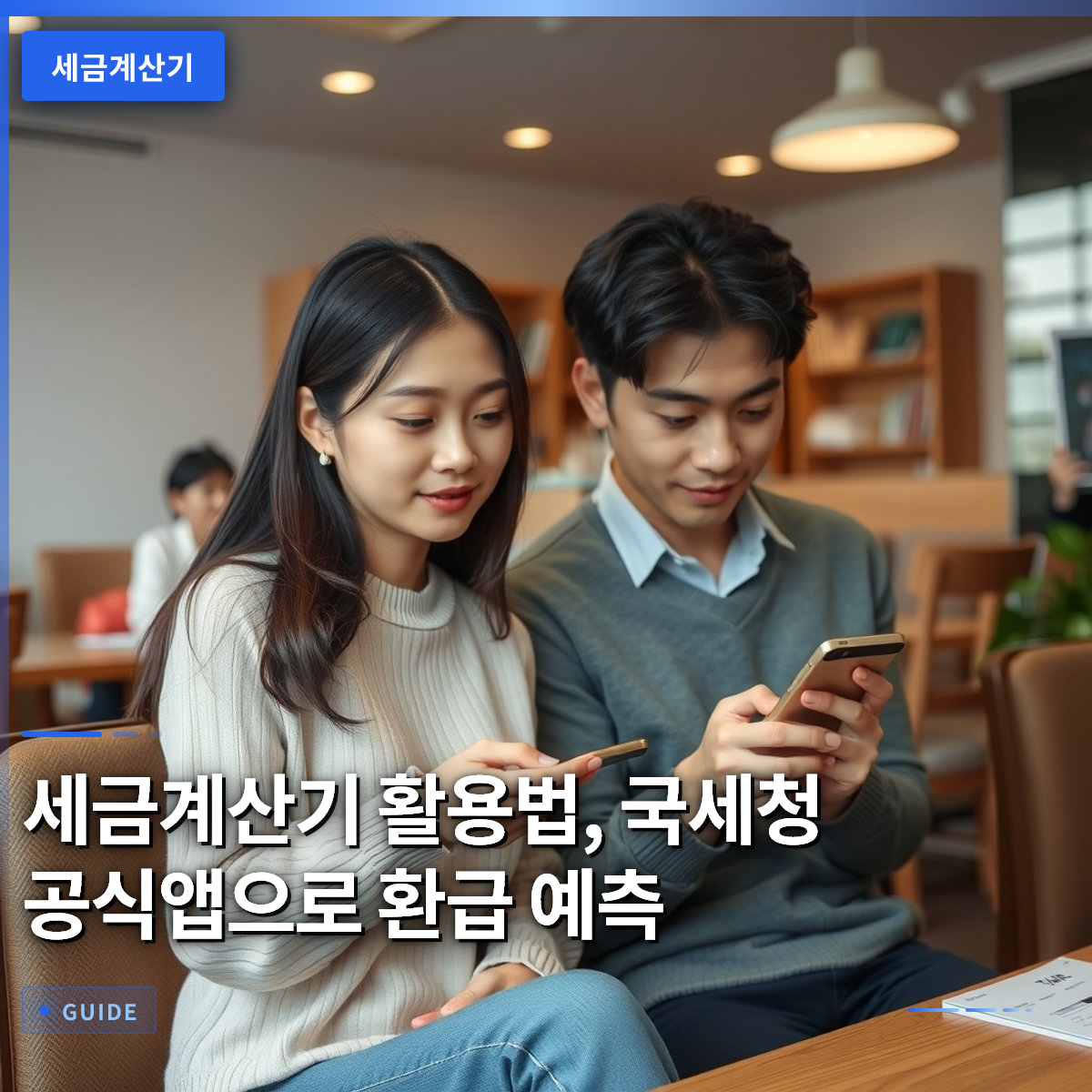 세금계산기 활용법, 국세청 공식앱으로 환급 예측