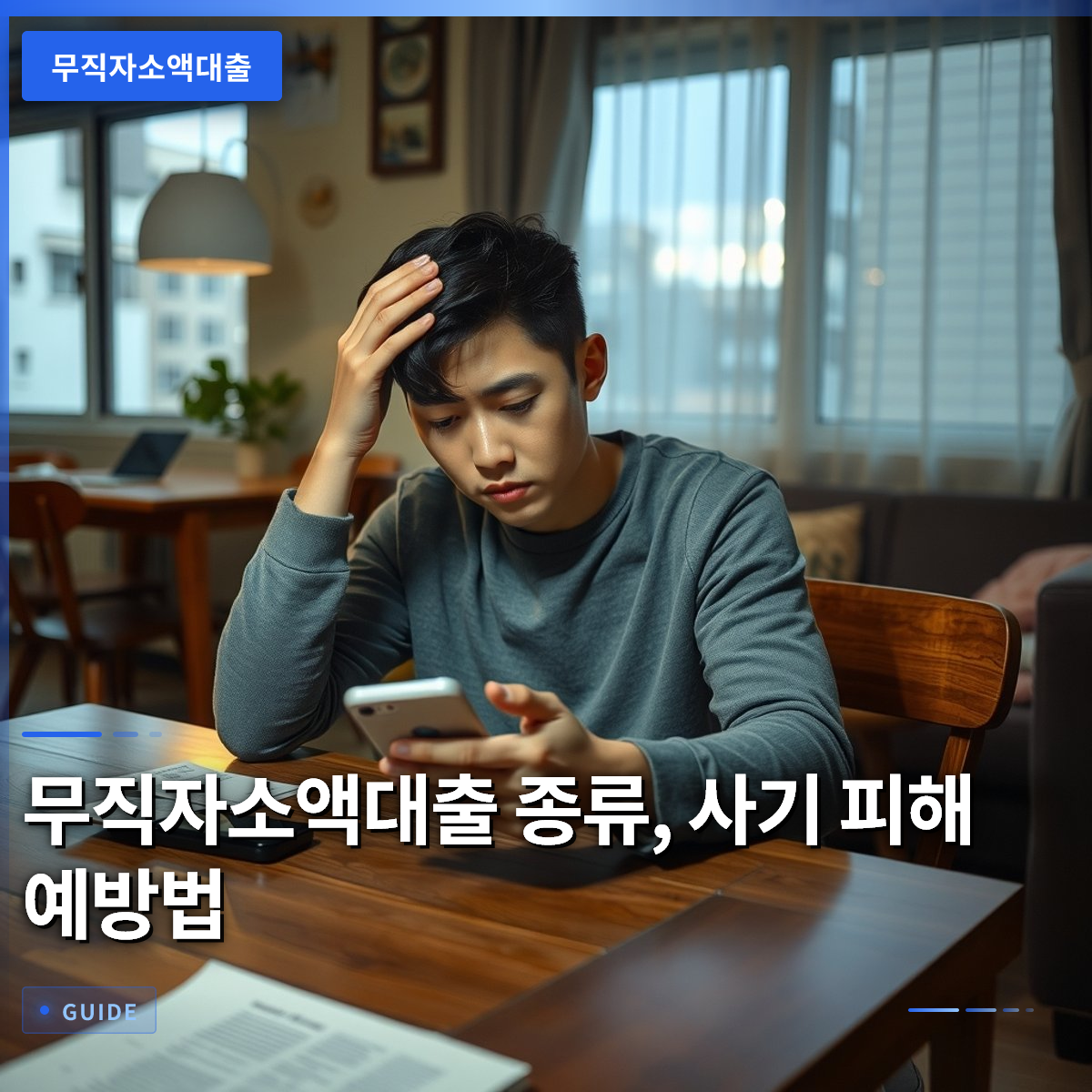 무직자소액대출 종류, 사기 피해 예방법 무직자소액대출 종류, 사기 피해 예방법