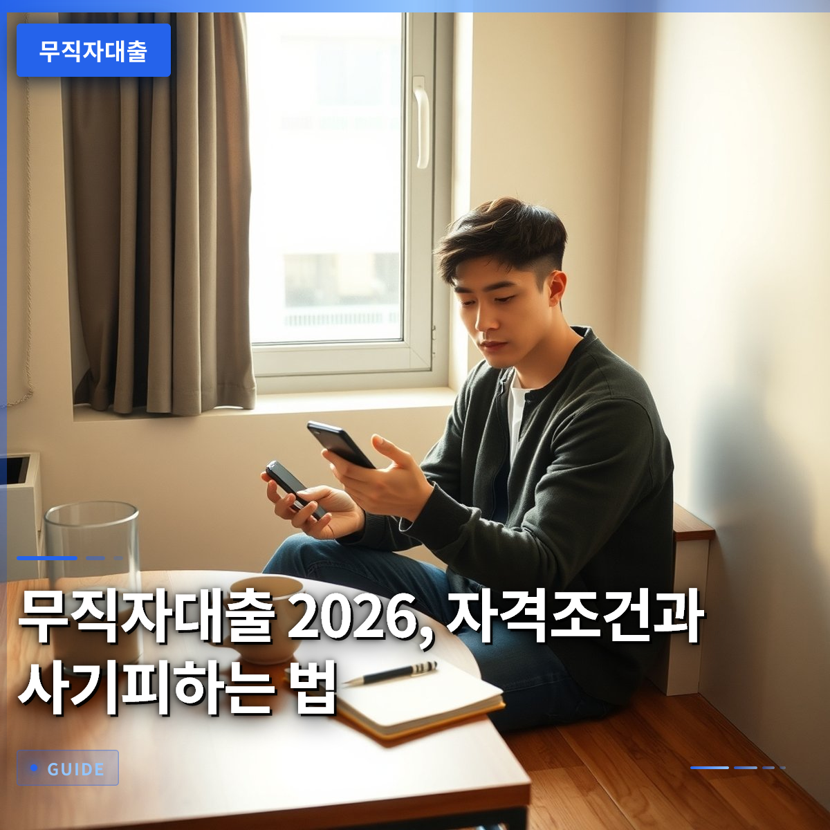 무직자대출 2026, 자격조건과 사기피하는 법