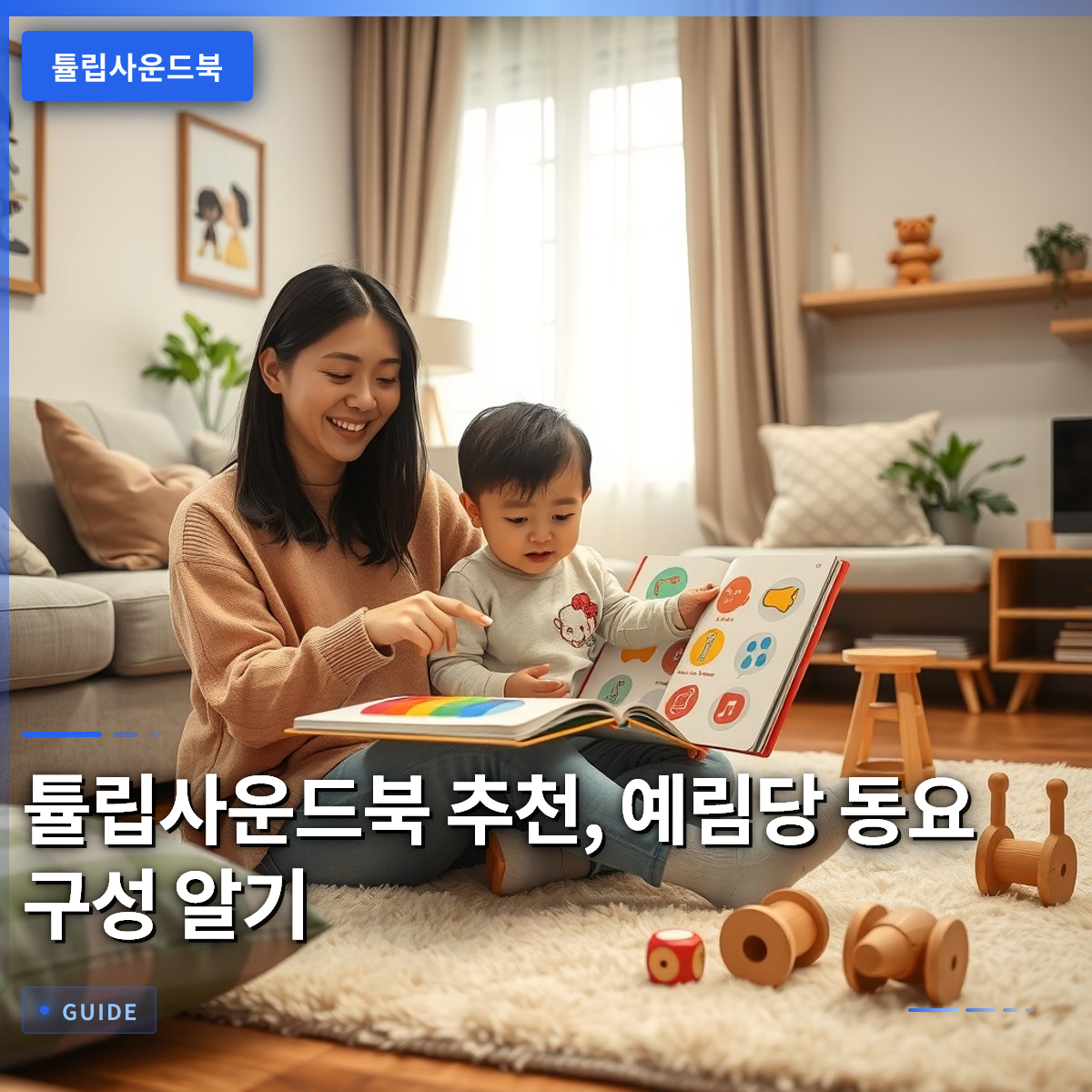 튤립사운드북 추천, 예림당 동요 구성 알기 튤립사운드북 추천, 예림당 동요 구성 알기