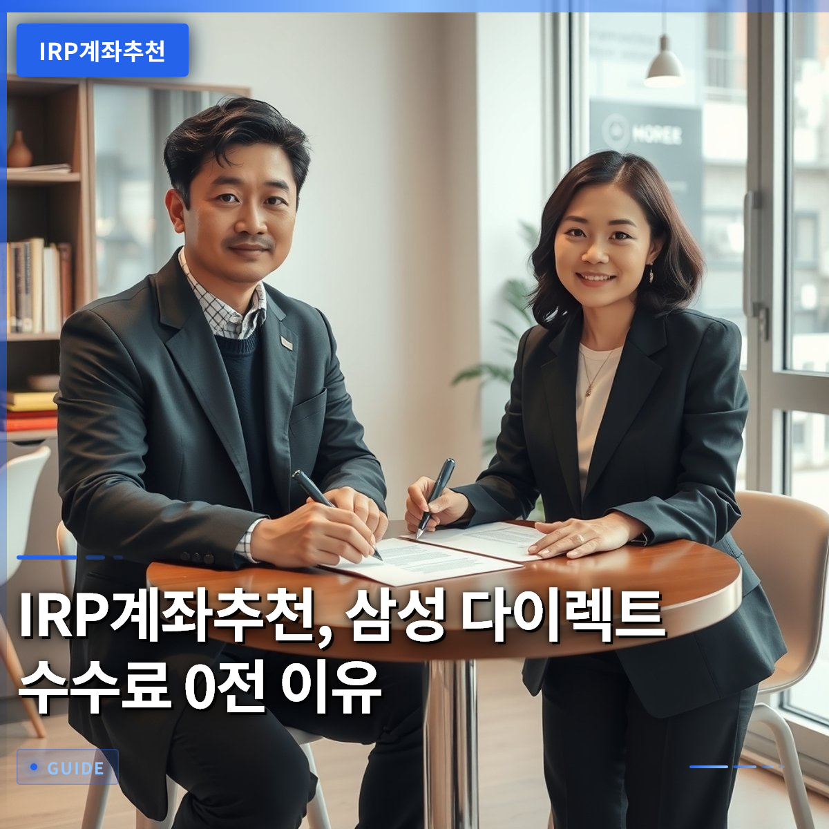 IRP계좌추천, 삼성 다이렉트 수수료 0전 이유 IRP계좌추천, 삼성 다이렉트 수수료 0전 이유