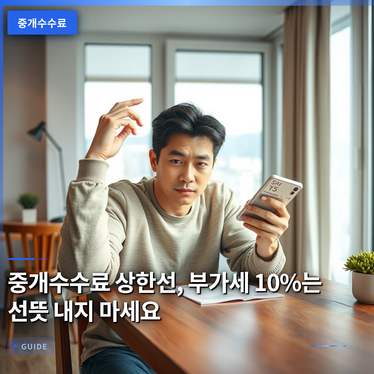 중개수수료 상한선, 부가세 10%는 선뜻 내지 마세요 중개수수료 상한선, 부가세 10%는 선뜻 내지 마세요