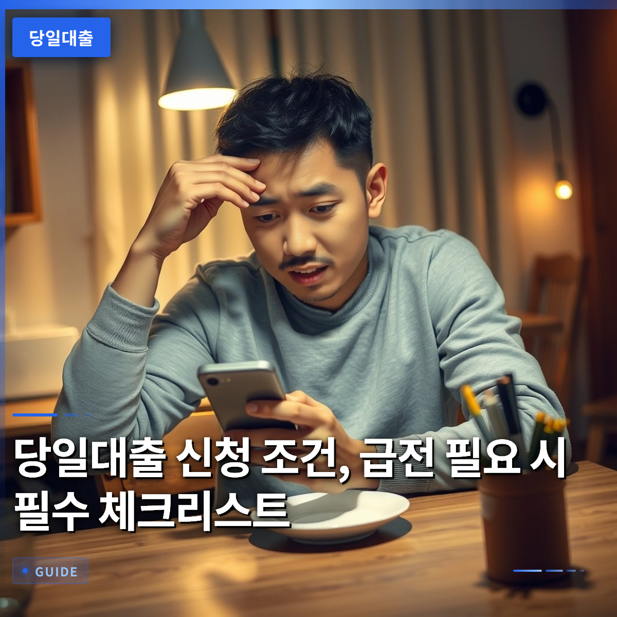 당일대출 신청 조건, 급전 필요 시 필수 체크리스트 당일대출 신청 조건, 급전 필요 시 필수 체크리스트