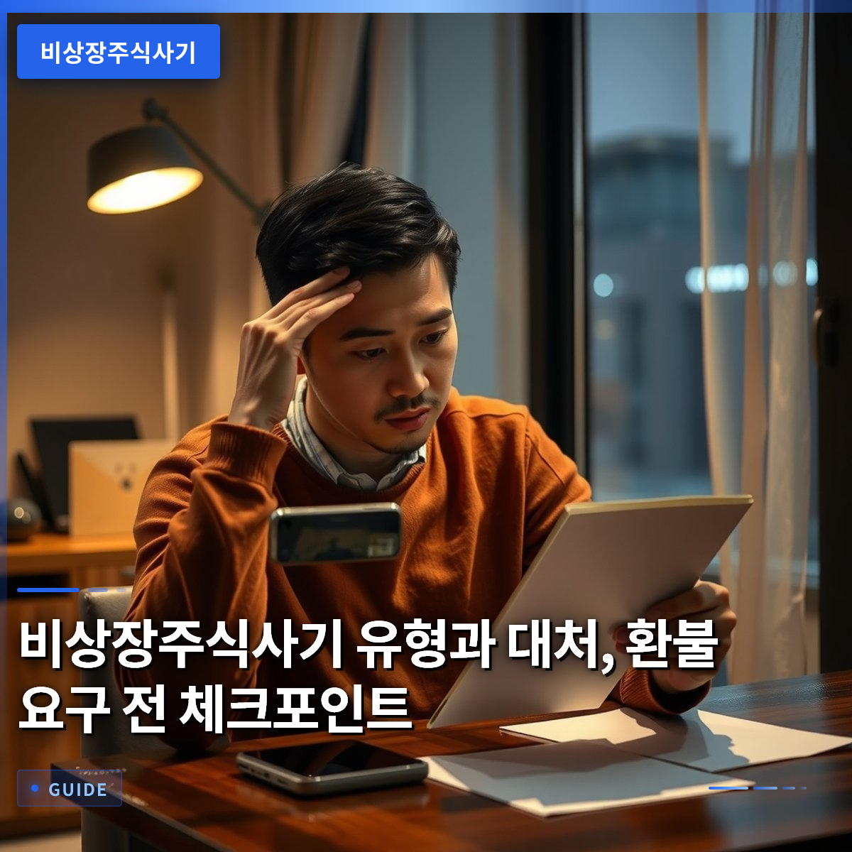 비상장주식사기 유형과 대처, 환불 요구 전 체크포인트