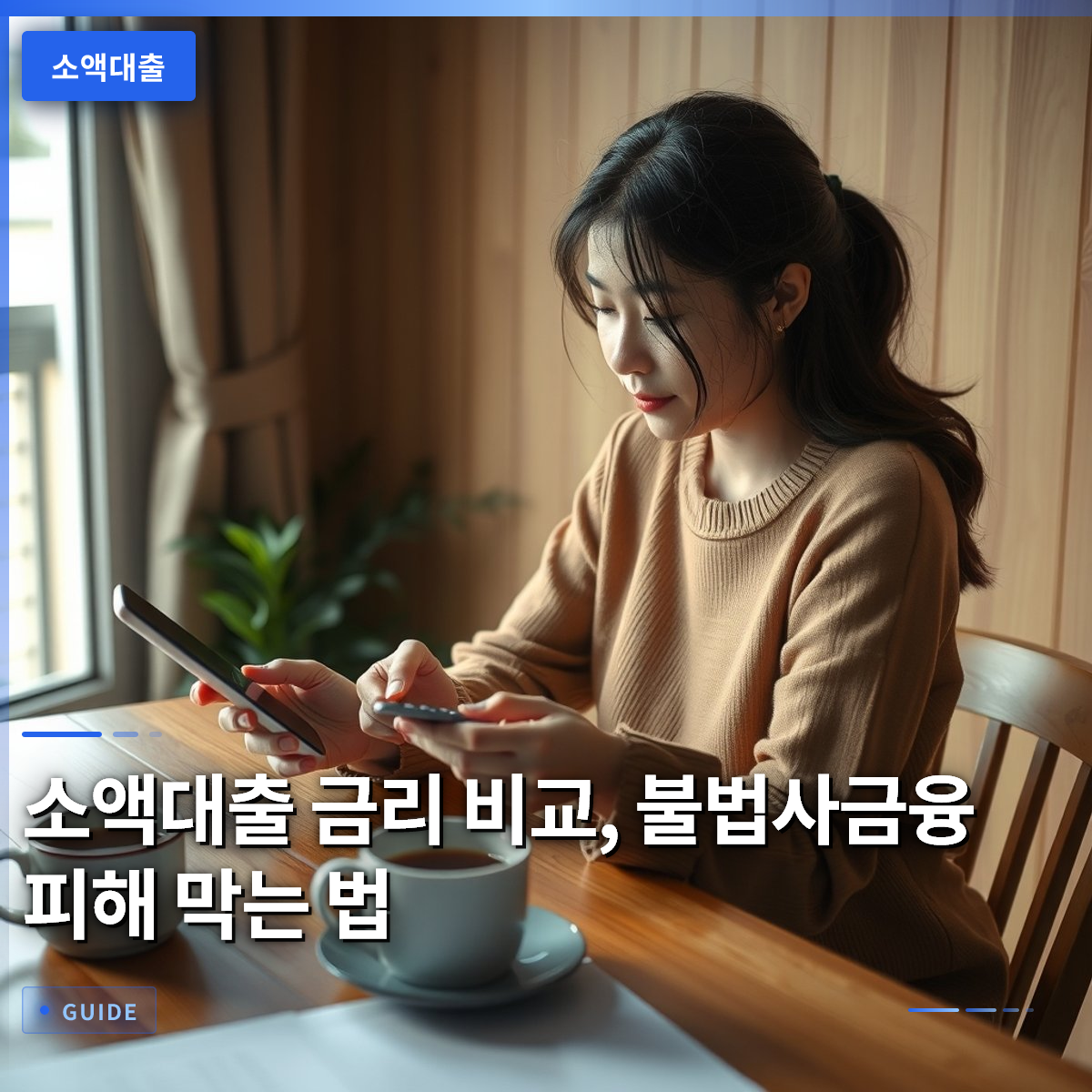 소액대출 금리 비교, 불법사금융 피해 막는 법
