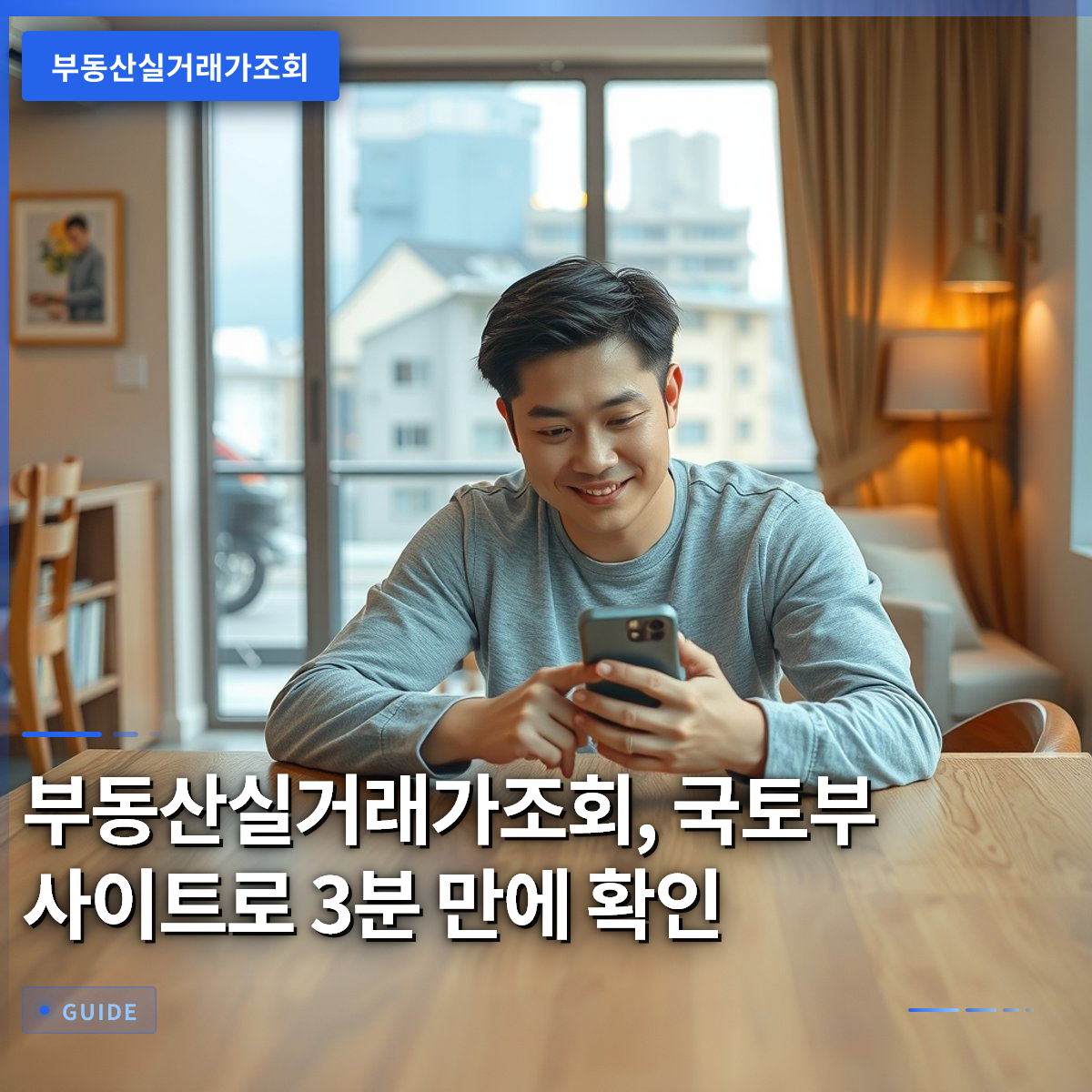 부동산실거래가조회, 국토부 사이트로 3분 만에 확인