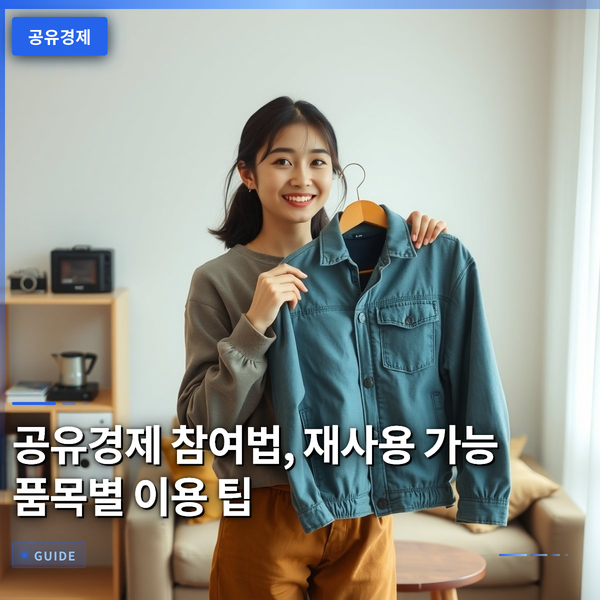 공유경제 참여법, 재사용 가능 품목별 이용 팁