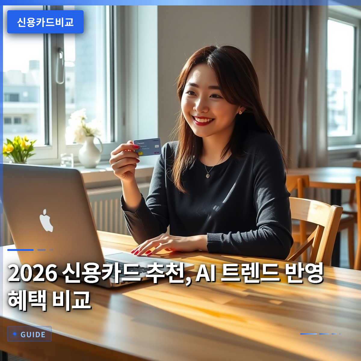 2026 신용카드 추천, AI 트렌드 반영 혜택 비교 2026 신용카드 추천, AI 트렌드 반영 혜택 비교
