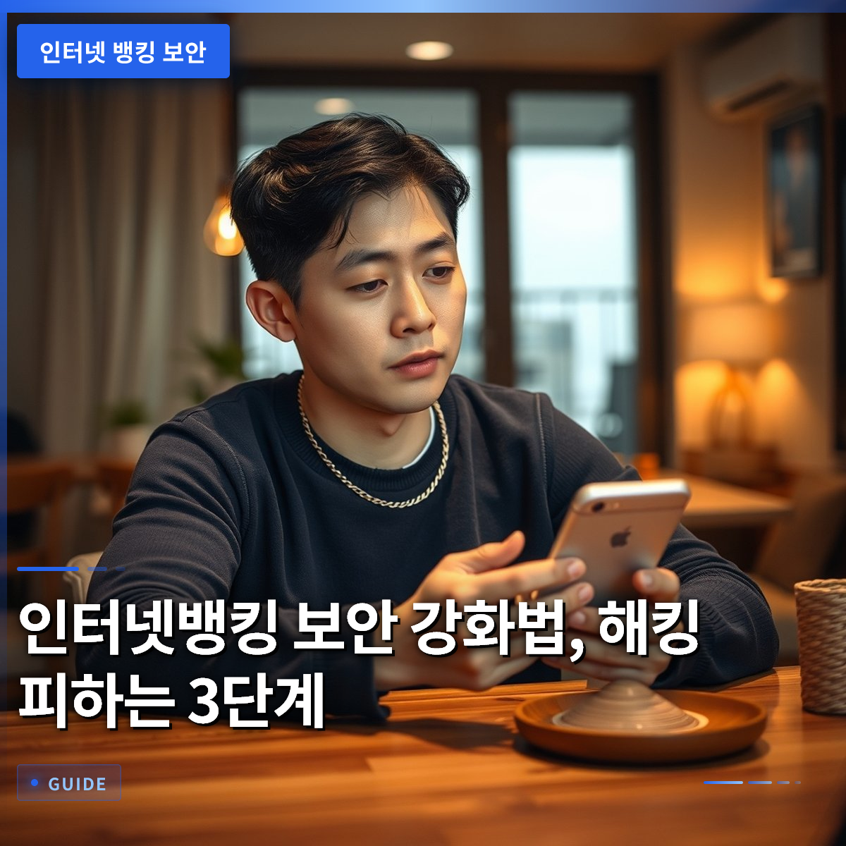 인터넷뱅킹 보안 강화법, 해킹 피하는 3단계