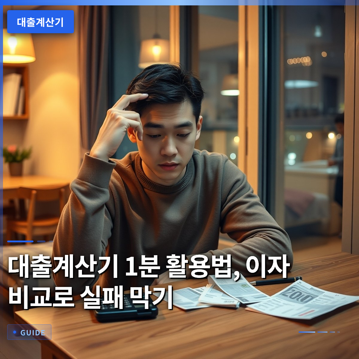 대출계산기 1분 활용법, 이자 비교로 실패 막기