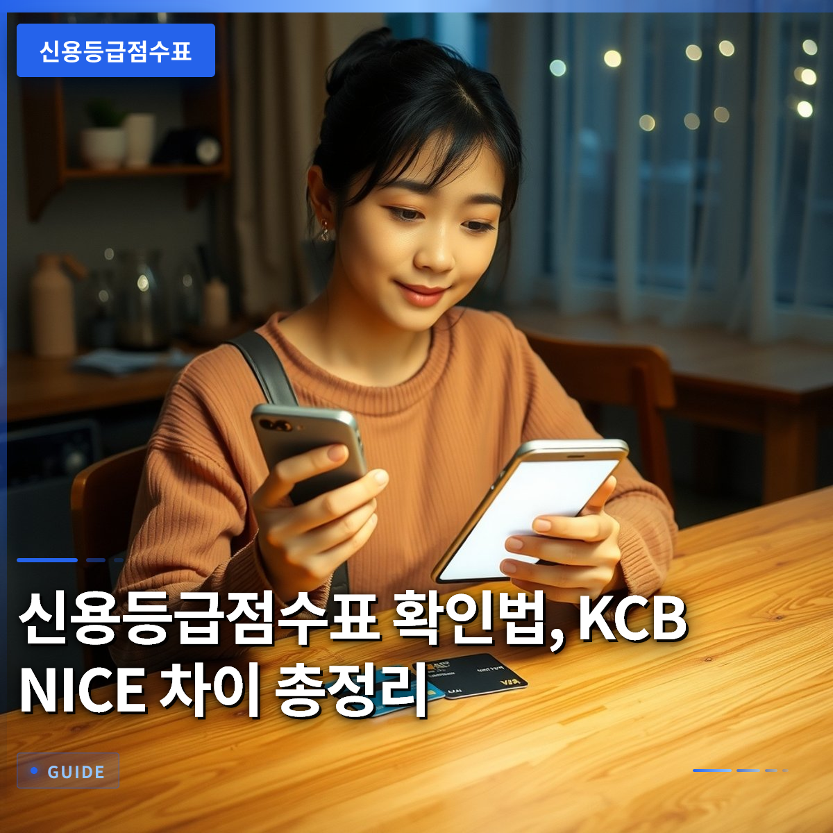 신용등급점수표 확인법, KCB NICE 차이 총정리 신용등급점수표 확인법, KCB NICE 차이 총정리
