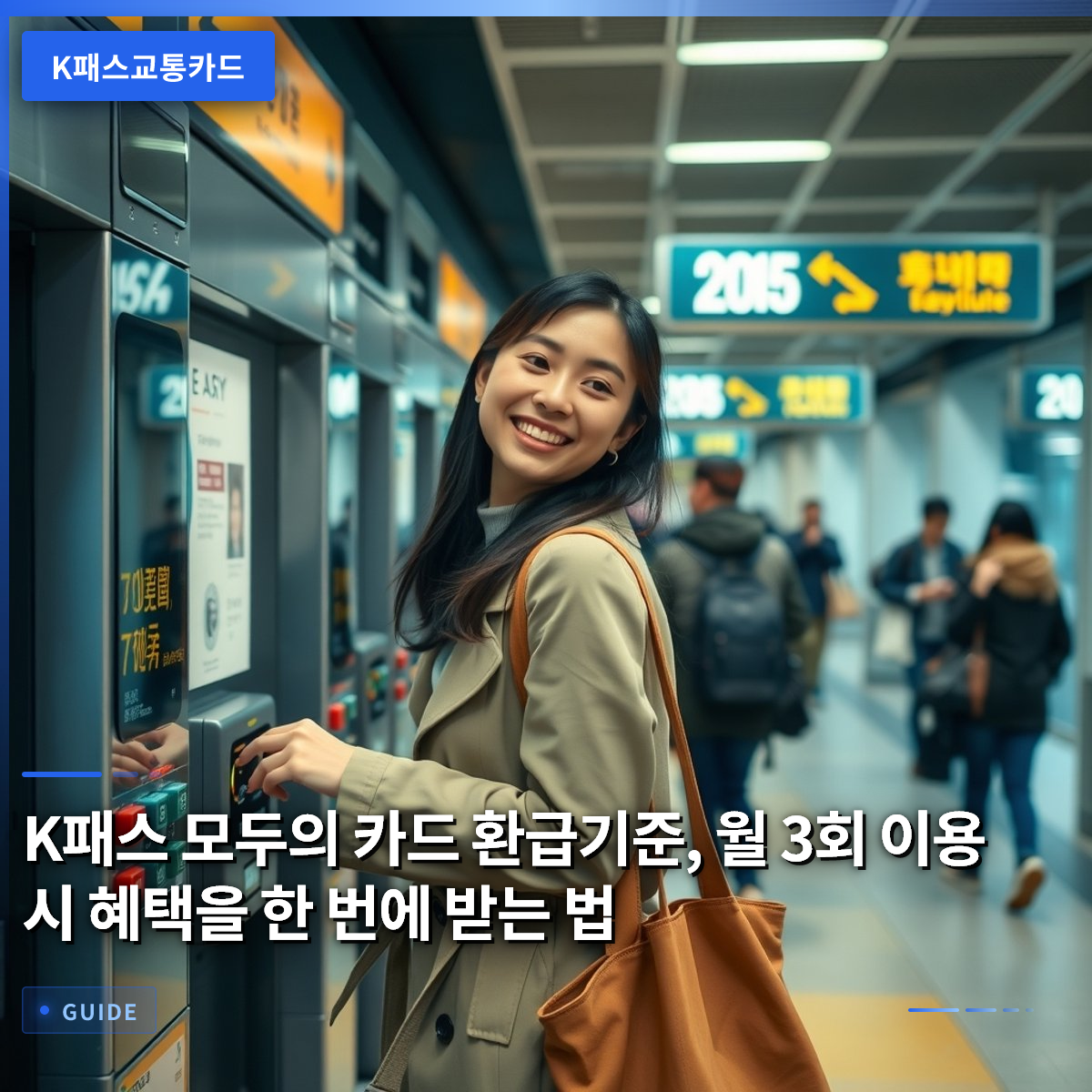 K패스 모두의 카드 환급기준, 월 3회 이용 시 혜택을 한 번에 받는 법 K패스 모두의 카드 환급기준, 월 3회 이용 시 혜택을 한 번에 받는 법