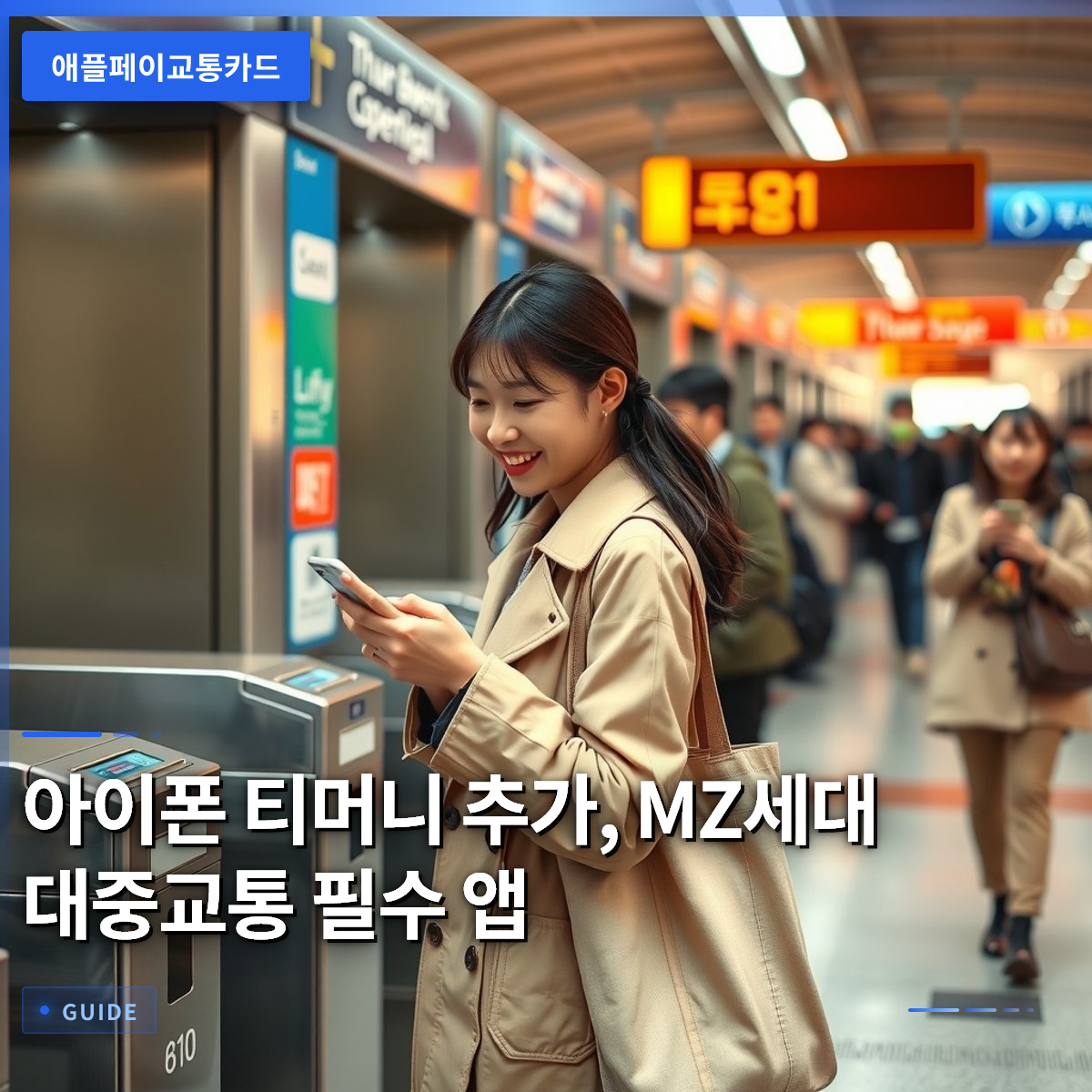 아이폰 티머니 추가, MZ세대 대중교통 필수 앱 아이폰 티머니 추가, MZ세대 대중교통 필수 앱