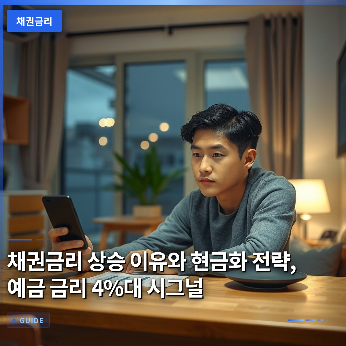 채권금리 상승 이유와 현금화 전략, 예금 금리 4%대 시그널