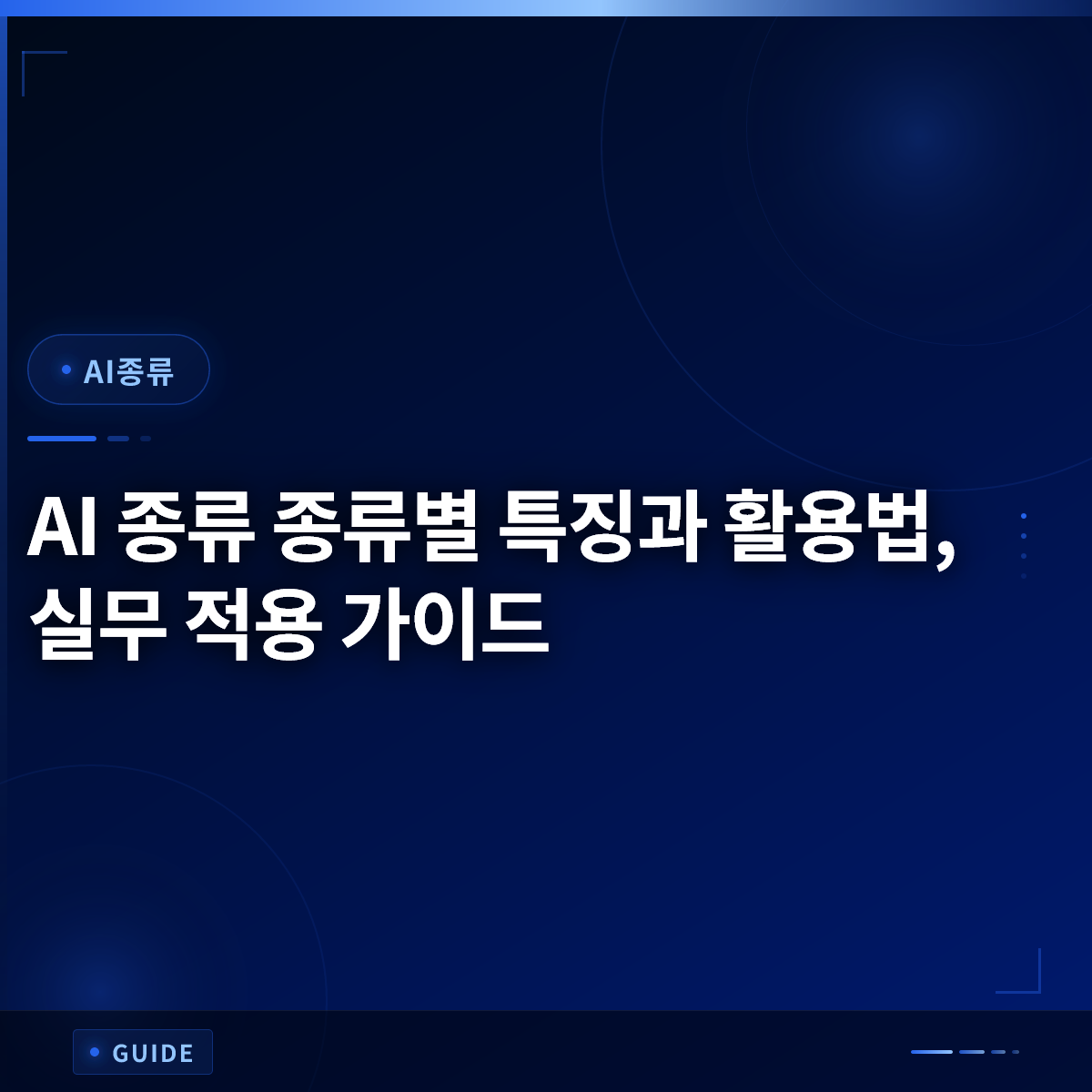 AI 종류 종류별 특징과 활용법, 실무 적용 가이드 AI 종류 종류별 특징과 활용법, 실무 적용 가이드